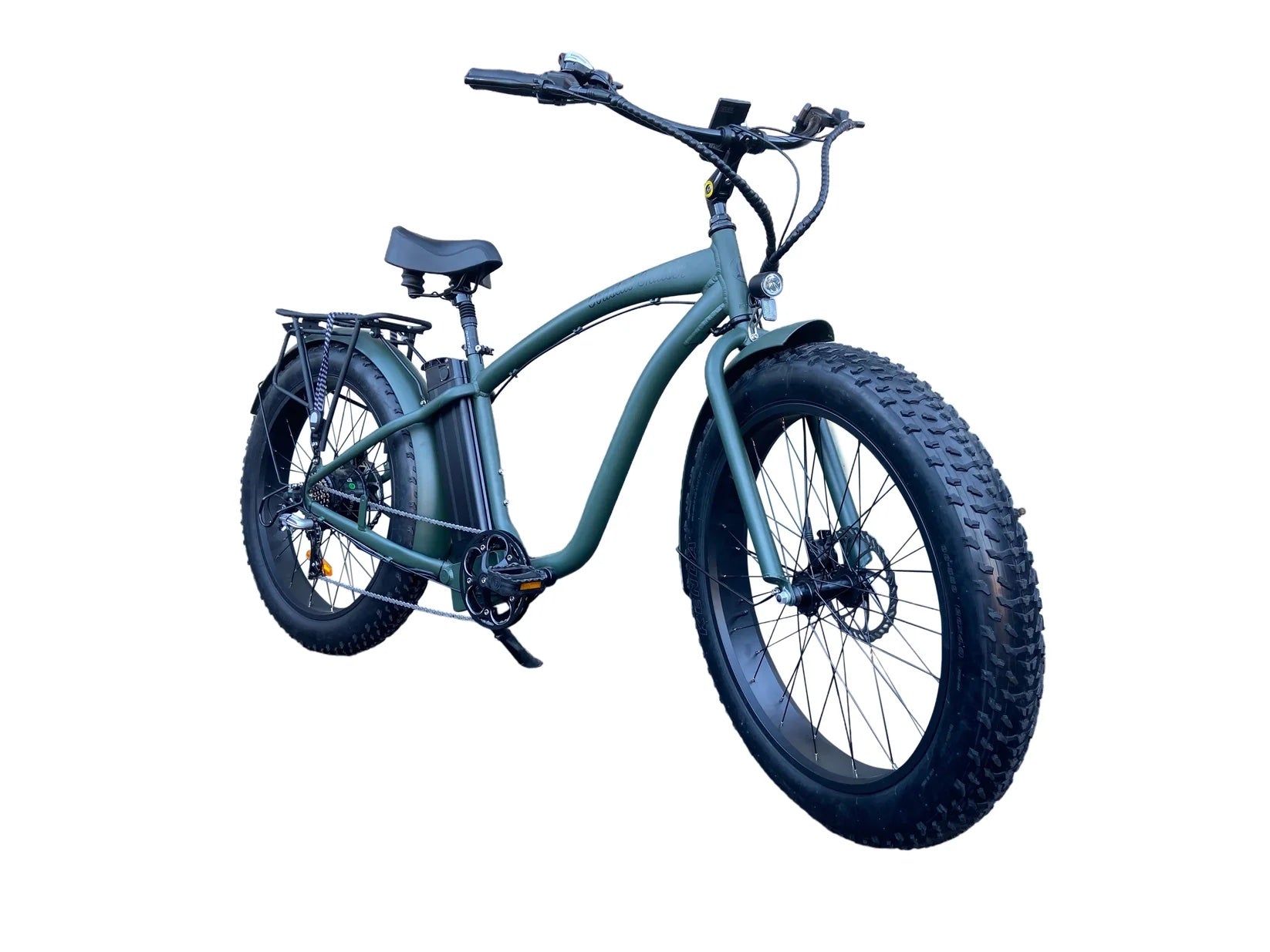 Fat Tire Step Thru 26x4 - 52v Beach Cruiser Electric Bike – Coastal Cruiser  Bikes