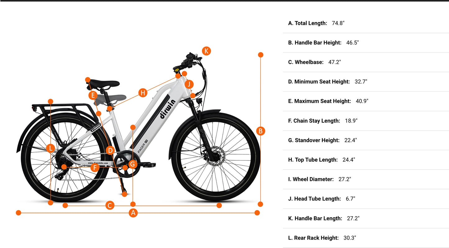 Dirwin Pacer Lite Electric Bike