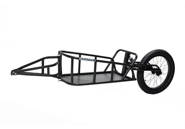 Single wheel online bicycle cargo trailer