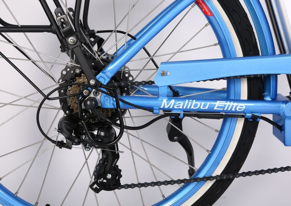 X-Treme Malibu Elite 24 Volt Beach Cruiser Electric Bicycle